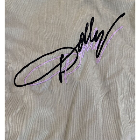 Dolly Parton Tour Jacket Band Crew RARE 80s Vintage Corduroy Coat Collectible - Picture 4 of 9